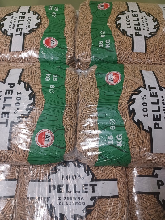 Pellet drzewny sosnowy A1  6mm 