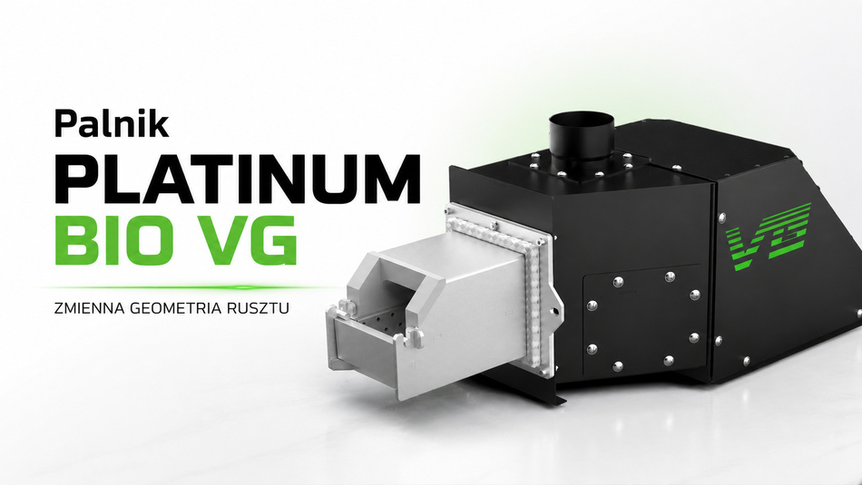 Palnik Platinum Bio VG Kostrzewa – oszczędny i nowoczesny palnik pelletowy
